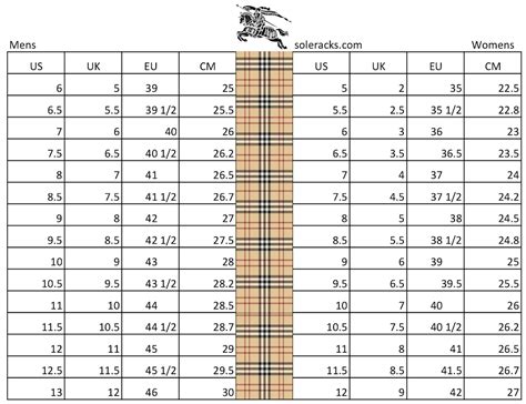 burberry size chart kids|Burberry kids shoe size chart.